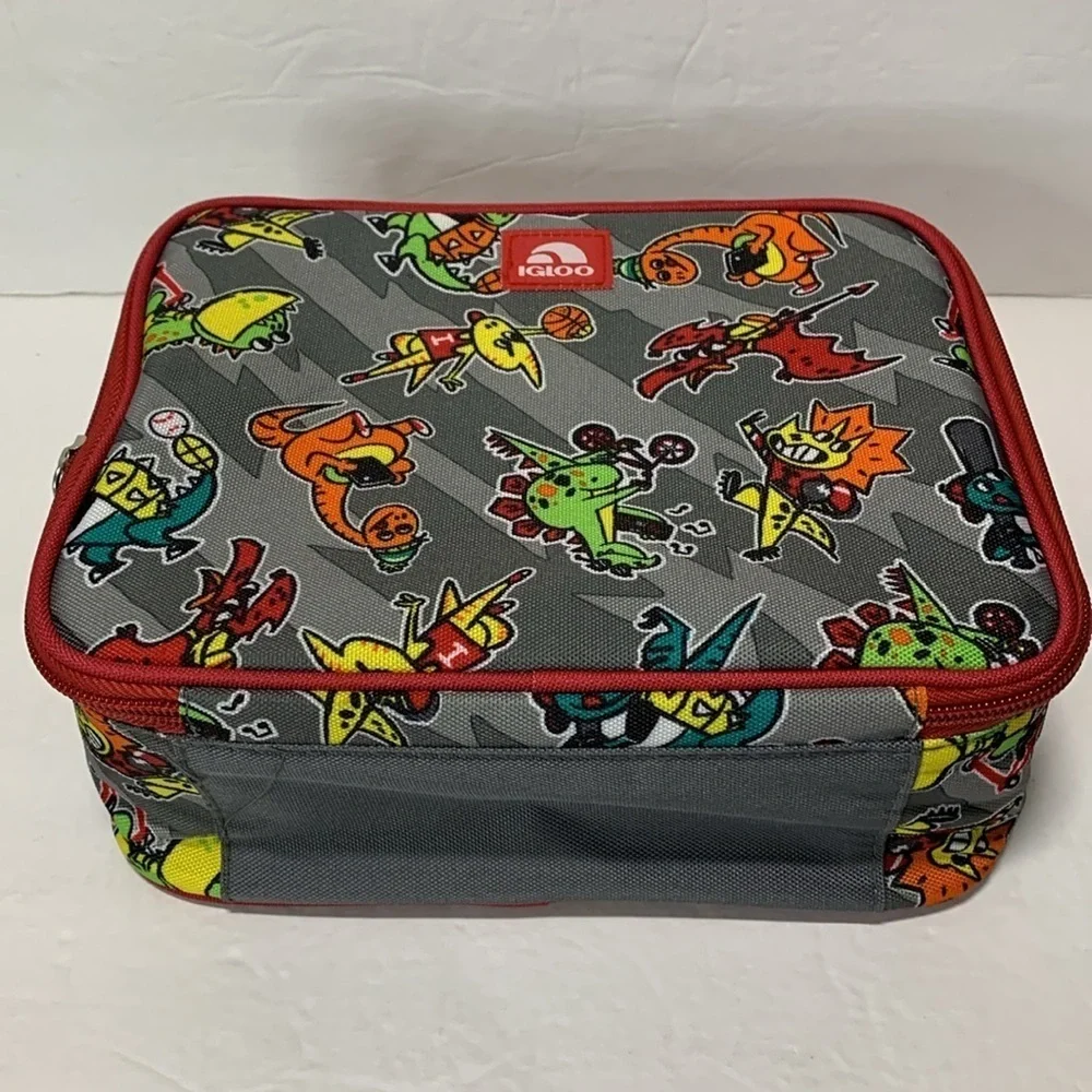 Igloo Kids Horizontal Lunch Cooler Bag Dinosaur NWT